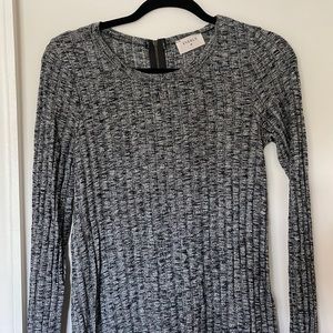 Heather grey sweater dress